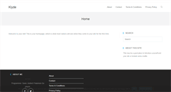 Desktop Screenshot of klyde.com